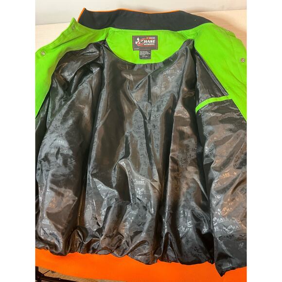 Vintage Nascar Racing Mark Martin Jacket GoDaddy Green 2XLarge‎ Coat Mens - Picture 4 of 7